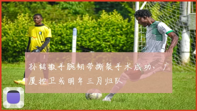孙铭徽手腕韧带撕裂手术成功，广厦控卫或明年三月归队